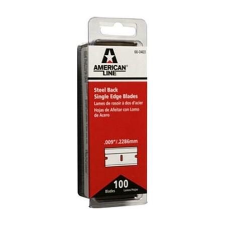 APOLLO Carbon Single Edge Blades, 100PK GT140